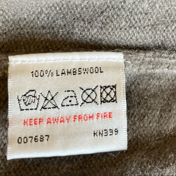 White Stuff Men's Crewneck 100% Lambswool Sweater Size XL Academia Neutral - Picture 9 of 9